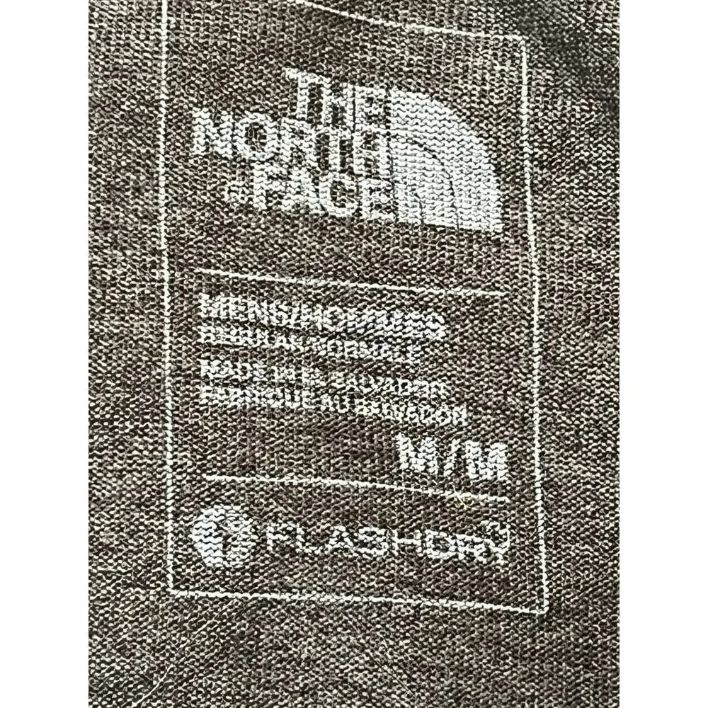 The North Face Men’s M Gray FlashDry Long Sleeve Mountain Athletic Hoodie Hiking